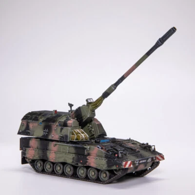 1/72 German PZH2000 Self-propelled Howitzer NATO Tricolor Finished Model Toys - Image 1 of 4