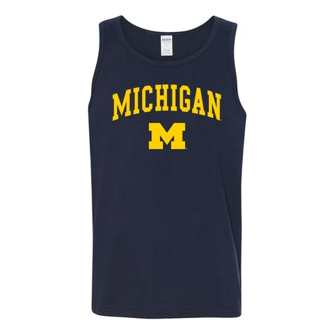 University of Michigan Wolverines Arch Logo Tank Top Cover