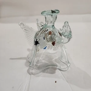 Ángel de oración abstracto soplado a mano de vidrio artístico Kitras para colgar o sobremesa - Imagen 1 de 10