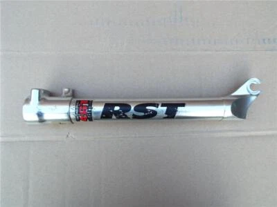 RST 461 - R/H - FORK LEG LOWERS SLIDER - RIM BRAKES ONLY - SILVER ALLOY - MTB - Image 1 of 2