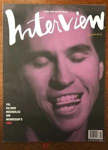 Val Kilmer - Interview magazine - November 1990, Aidan Quinn, Sonic Youth - Picture 1 of 18