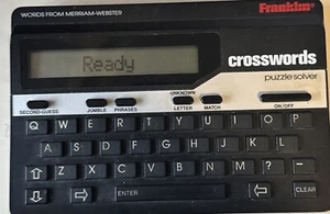 Franklin Kreuzworträtsel Löser Modell CW-50 Merriam Webster getestet - Bild 1 von 3