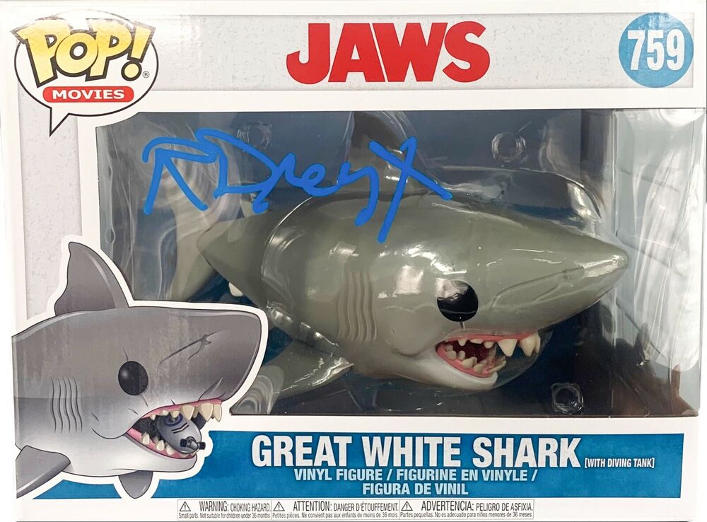 Richard Dreyfuss autographed signed Funko Pop #759 Jaws JSA Witness Matt Hooper