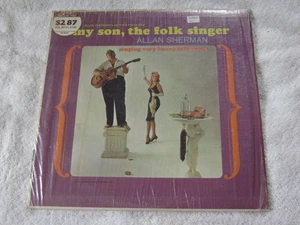 Allan Sherman-"My Son, The Folk Singer" used 33RPM vinyl LP Warner Bros 1475 - Picture 1 of 16