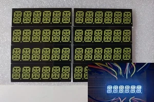 0.4" 6 Digit 14 Segment White LED Display - Common Cathode - Imagen 1 de 5