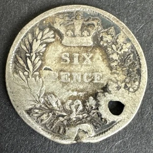 Großbritannien 1838-1868 - Sixpence / 6 Pence - Victoria 1. Portrait; 1. Type - Bild 1 von 4
