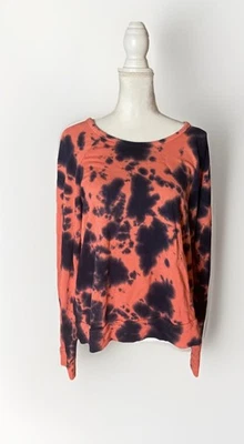 Sudadera Sundry Tie Dye Cuello Redondo Coral Azul Marino Talla 3 Grande Foto 1 de 4