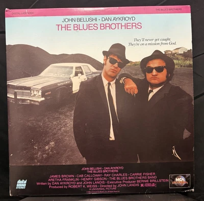The Blues Brothers (1980) - 1990 Double Laserdisc LD Movie Foto 1 de 2