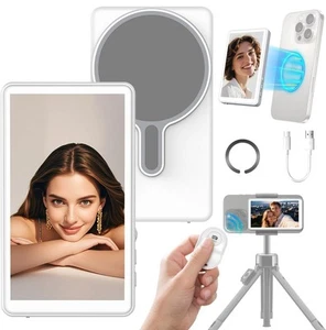 Vlog Selfie Moniteur Écran Caméra Arrière avec Télécommande Sans Fil pour iPhone / Andriod - Photo 1 sur 8