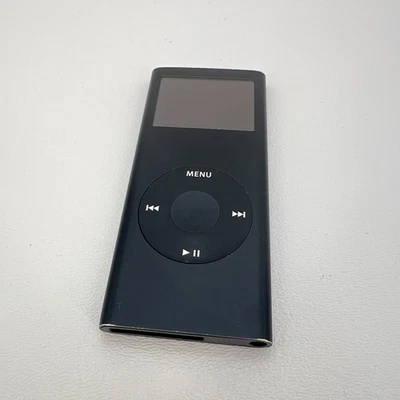 Apple iPod Nano 2nd Gen Black (8 GB) A1199 MP3 Player Lots of Music FOR PARTS - Image 1 of 4