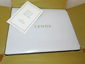 JUEGO DE GEMAS COLECCIÓN GRAN CASTILLO LENOX MONT SAINT MICHEL EN CAJA ORIGINAL - Imagen 1 de 6