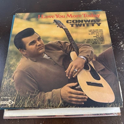 Винтажный кантри музыкальные пластинки лот из 11 ковбойский вестерн VG + винил Нэшвилл - Изображение 1 из 4