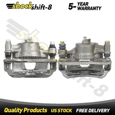 Pinza de freno de disco delantera trasera 2 piezas para Acura Integra 1,6 L 1986 1987 1988 1989 Foto 1 de 4