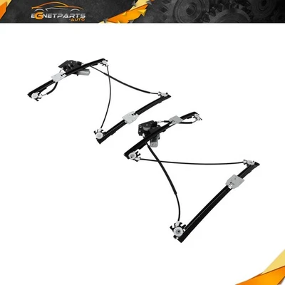 For BMW 325i 2001-2005 with Motor Window Regulator Pair Front LH RH — 第 1/4 张图片