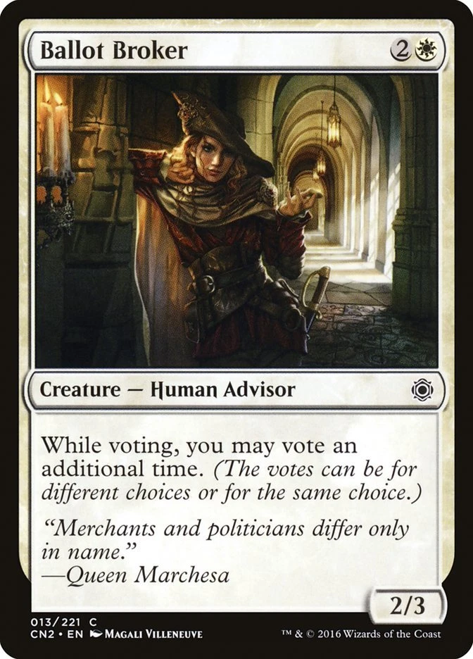 Ballot Broker [Conspiracy: Take the Crown] Magic MTG - Image 1 of 1