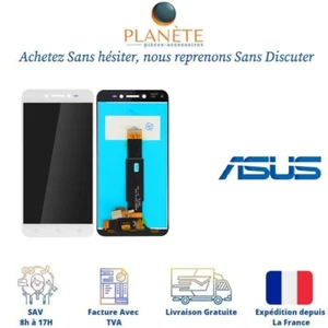 ECRAN LCD & VITRE TACTILE BLANC POUR ASUS ZENFONE LIVE ZB501KL - Photo 1 sur 1