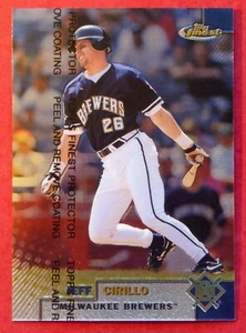 1999 Topps Finest Jeff Cirillo #158 (Brewers) NM+ - Picture 1 of 1