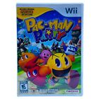 Pac-Man Party (Nintendo Wii, 2010) CIB komplettes getestetes Spiel mit Handbuch