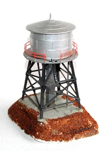 FALLER 1/87 HO B-144 RESERVOIR CHATEAU D'EAU SUR SOCLE, CITERNE CUVE DECOR TRAIN - Imagen 1 de 7
