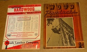 2 Magazines - June 1941 National Hardwood & August 1940 Wood Products - Bild 1 von 5