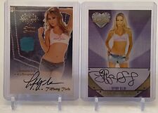 TIFFANY TOTH #1/1 & SELBY BENCH WARMER BENCHWARMER AUTOGRAPH AUTO 2 CARD LOT