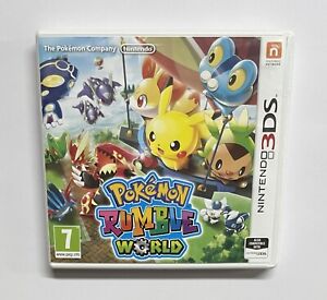 Pokémon Rumble World Nintendo 3DS Action RP 2016 Game Tested SUPERB Free SF Post