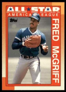 1990 Topps - All Star Tiffany Fred McGriff #385 - Picture 1 of 2