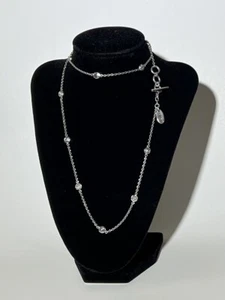 Filigree Charms on small chain Lois Hill fascinated Necklace in Sterling 925 - Picture 1 of 12