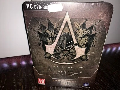 Assassin's Creed Unity - Edition Bastille PC BIG STEEL BOX NEW AND SEALED - Image 1 of 4