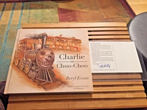 CHARLIE THE CHOO CHOO, Beryl Evans, SDCC (Stephen King) *TRIPLE-SIGNED* - Foto 1 di 6