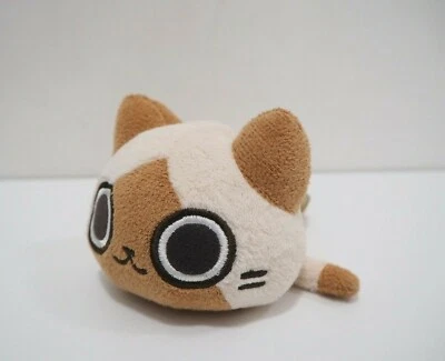 Monster Hunter Airou Capcom Dolphin Kick Vibrate Work 5" Plush Toy Doll Japan - Image 1 of 4
