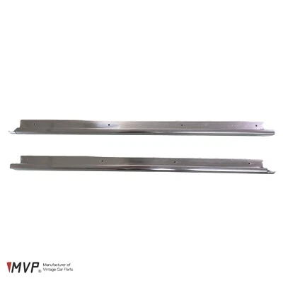 MVP BMW E10 1602 2002 2002tii Rear Outer Window Finisher Trim Set - Image 1 of 4
