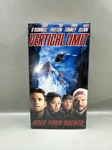 Columbia VHS 2001 VERTICAL LIMIT Chris O’Donnell Bill Paxton SEALED Watermarks - Foto 1 di 7
