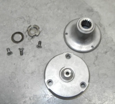 1974 HONDA XR75 K1 A XR75K1 ROTOR Y TAPA DEL FILTRO DE ACEITE 15430-116-000 Foto 1 de 4