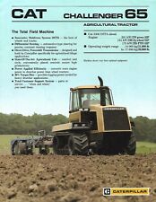Farm Tractor Brochure - Caterpillar - Challenger 65 - c1988 (F7710)
