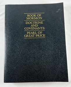 Book Of Mormon Doctrine And Covenants Pearl Of Great Price Trade Paperback Book - Picture 1 of 9