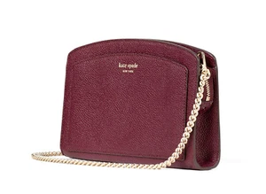 Bolso Bandolera Kate Spade Margaux East West Cuero Convertible Cereza Profunda Nuevo con Etiquetas - Imagen 1 de 4