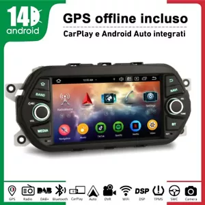 8 Core Android 14 Autoradio Carplay Fiat Tipo Aegea Egea Dodge Neon Navigatore - Imagen 1 de 21