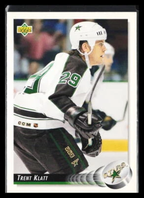 1992-93 Upper Deck Trent Klatt #62 - Image 1 of 2