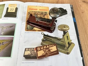 Vintage Set of stapler + staples Bukama, Bakelite, 3 R. WW2 - Picture 1 of 5