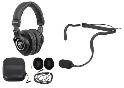 Samson QEX Fitness Headset Microphone Mic++Case+Headphones For Yoga/Spin/Pilates - Image 1 of 4