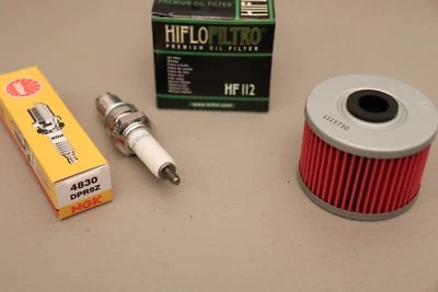 Kit de puesta a punto Honda XR250R NGK bujía filtro de aceite HIFLO XR250 XR 1984-1995 Foto 1 de 2