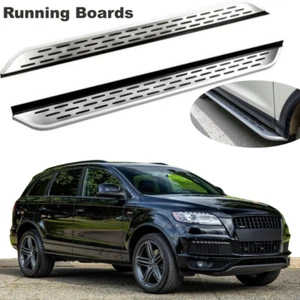 Running Boards Fits for Audi Q7 2006-2015 Nerf Bars Side Steps 2PCS - Picture 1 of 10
