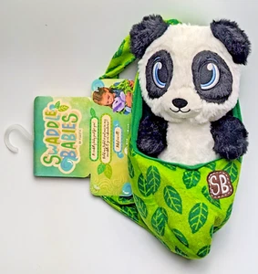 Swaddle Babies Plush Toy Panda Bear 9.5 inches Fiesta - Picture 1 of 2
