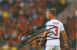 REPÚBLICA CHECA Y CIUDAD DE BRISTOL: FOTO DE ACCIÓN FIRMADA POR TOMAS KALAS 6x4 + certificado de autenticidad - Imagen 1 de 1