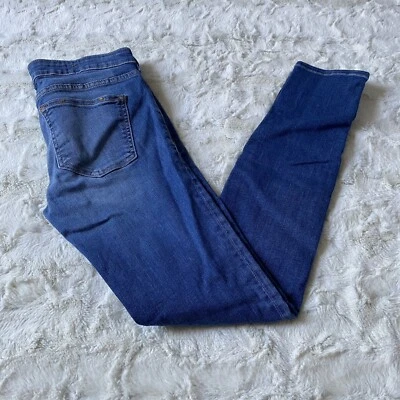 Pilcro and the Letterpress Anthropologie 女式 26 码蓝色衬线紧身牛仔裤 — 第 1/4 张图片