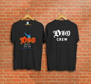 Vintage Dio Holy Diver Tour Concert New T-Shirt Gildan T-Shirt 2 Sided - Picture 1 of 1