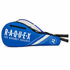Raquex Schlägertasche Abdeckung für 2 Schläger plus Zubehör Tennis Squash Badminton