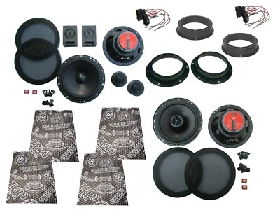 JBL Lautsprecher komplett Set für VW Golf 5 Bj 03 - 13 Tür vorn hinten + Dämmung - Bild 1 von 4
