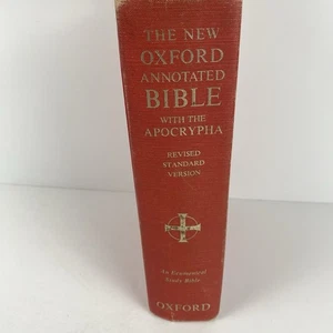 The New Oxford Annotated Bible With The Apocrypha 1973 RSV Ecumenical Study HC - Imagen 1 de 16